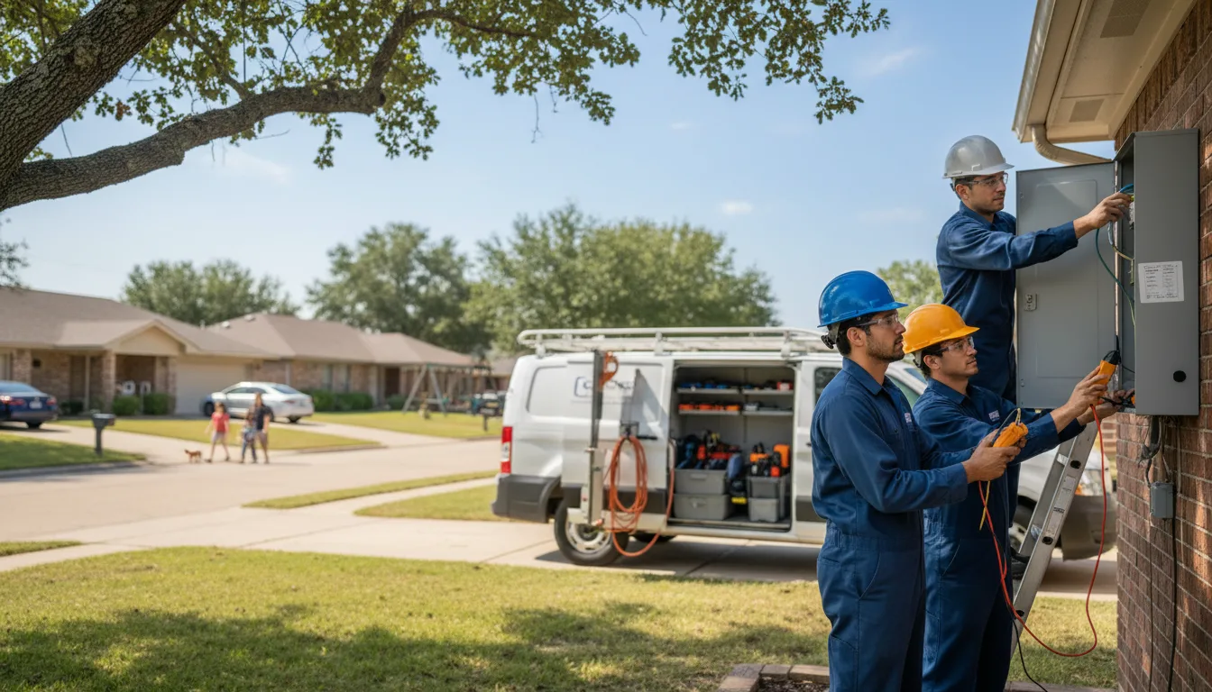 Emergency electrical repair services provided by licensed electricians in Ohio